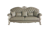 Dresden Vintage Bone White & PU Sofa Model 58175 By ACME Furniture